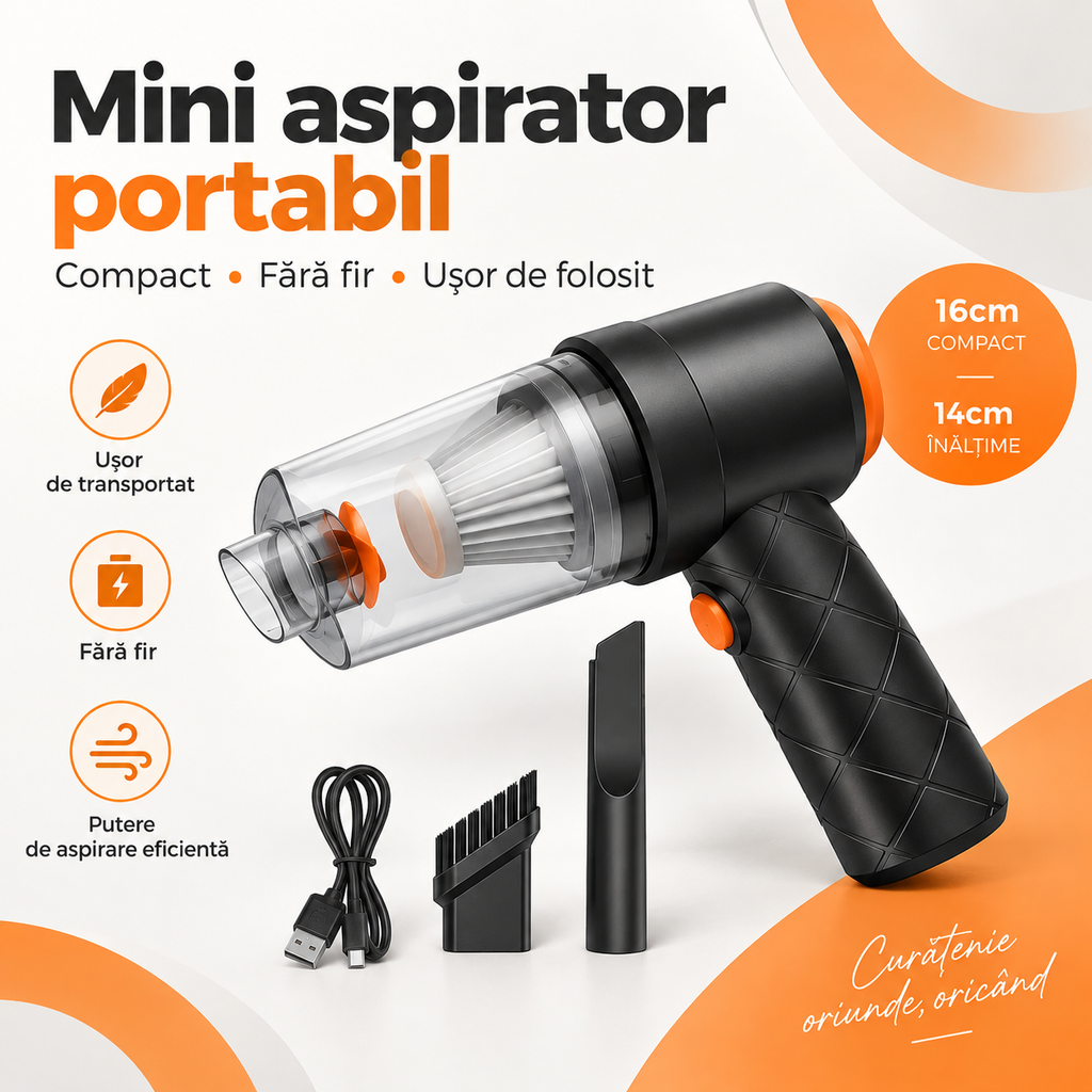 Aspirator Portabil Compac