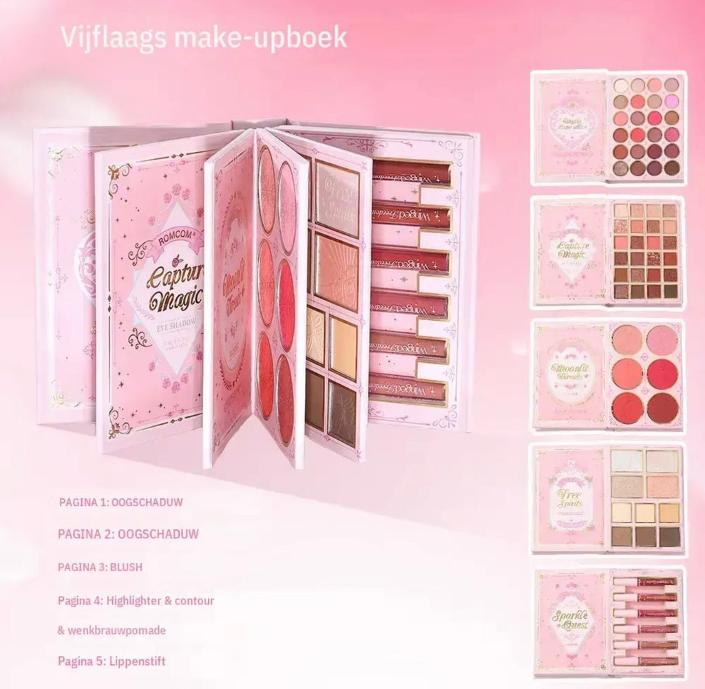 ROM&COM Capture Magic Eye Shadow - Set Machiaj 5 în 1
