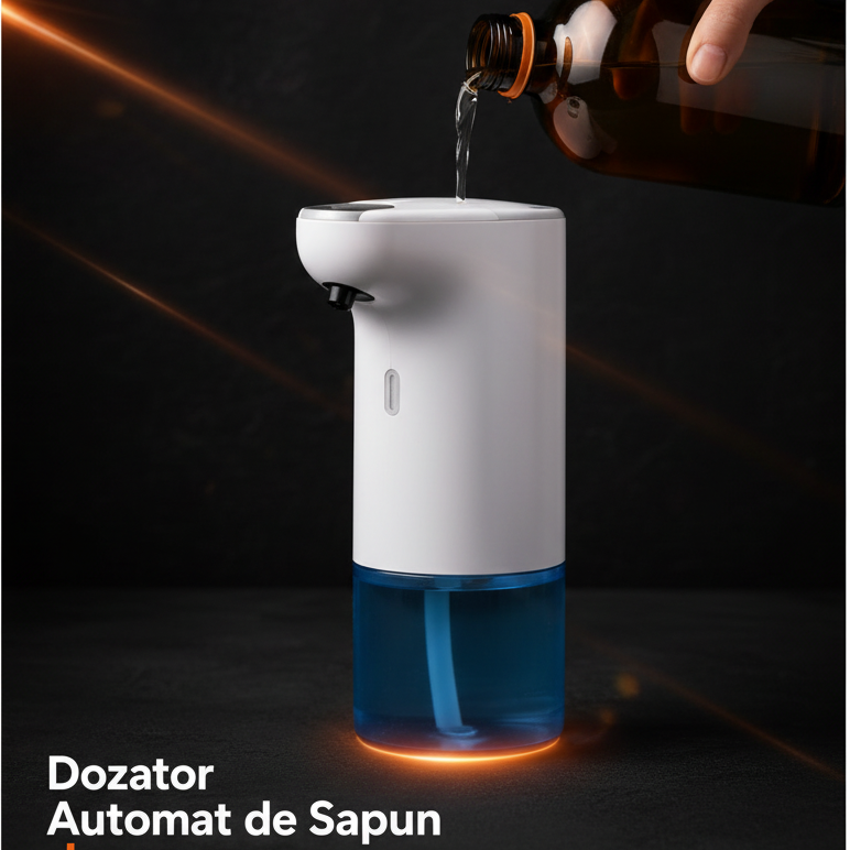 Dozator Automat de Săpun cu Senzor